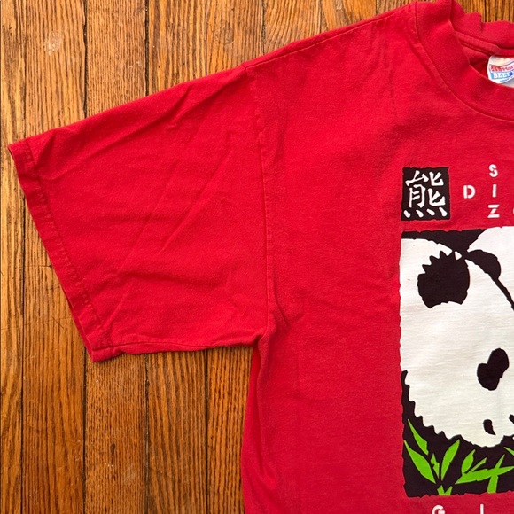 90’s Giant Pandas San Diego Zoo Vintage T-Shirt - Picture 4 of 8